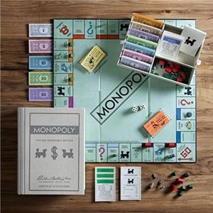 Vintage bookshelf collection - Monopoly game only